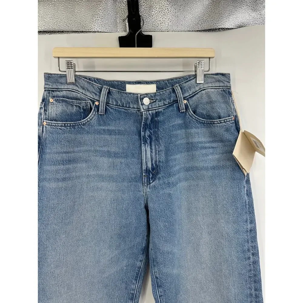 Mother Superior The Dogger Skimp Cuff Jeans Size 30 Wide Leg Leap of Face $268 - Picture 4 of 13